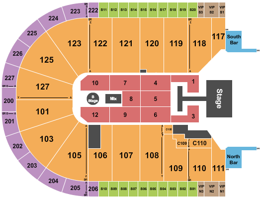 Acrisure Arena Seating Chart: Disney Descendants