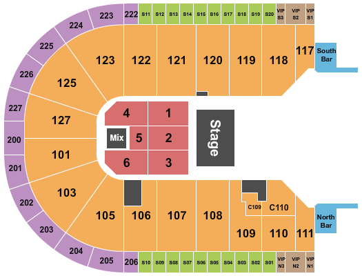 Acrisure Arena Seating Chart: Halfhouse