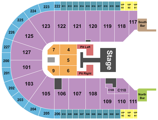 Acrisure Arena Seating Chart: Marca Registrada