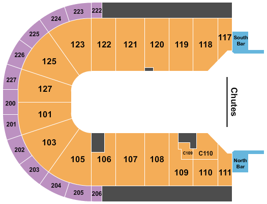 Acrisure Arena Seating Chart: PBR