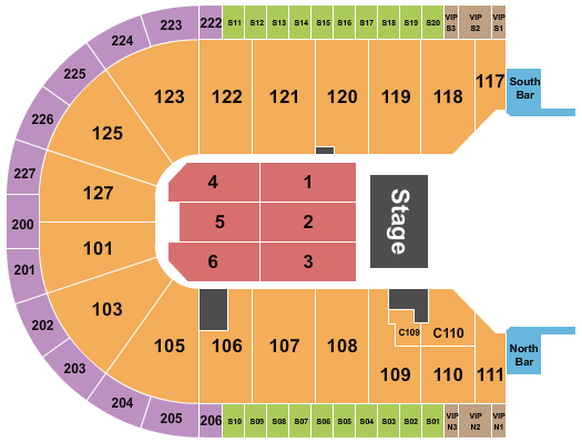 Acrisure Arena Seating Chart: Ramon Ayala