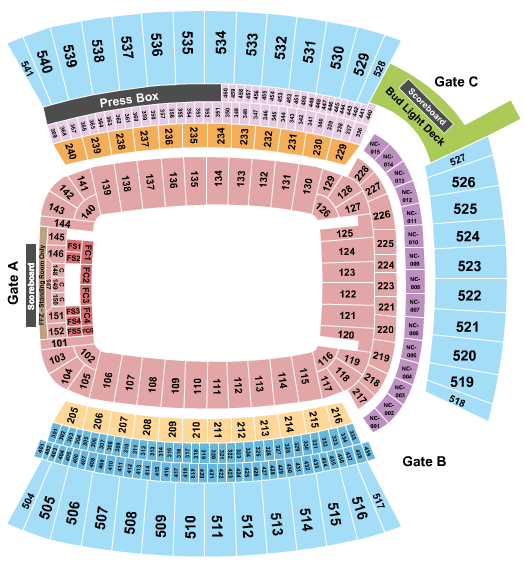 Acrisure Stadium Seating Chart: Monster Jam