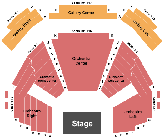 Act Theatre Seating Chart