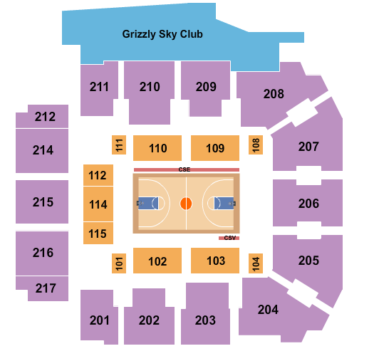 Adams Event Center Seating Chart: Globetrotters