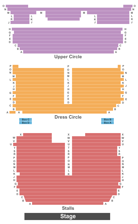 Adelphi Theatre Map