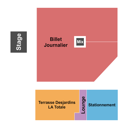 Aeroport de Saint-Jean-Sur-Richelieu Seating Chart: Endstage GA