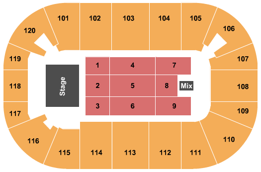 Agganis Arena Seating Chart: Camilo