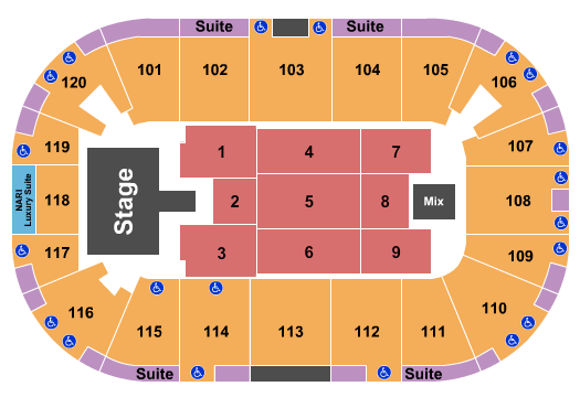 Agganis Arena Seating Chart: Christian Nodal