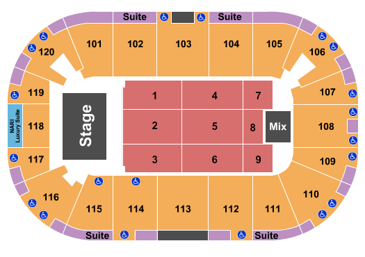 Agganis Arena Seating Chart: El Alfa