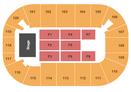 Agganis Arena Seating Chart Rows