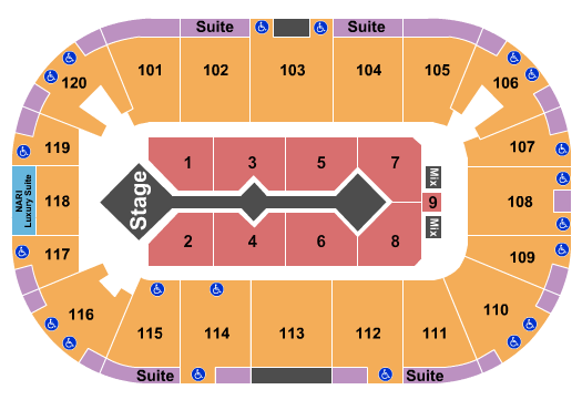 Agganis Arena Seating Chart: For King and Country