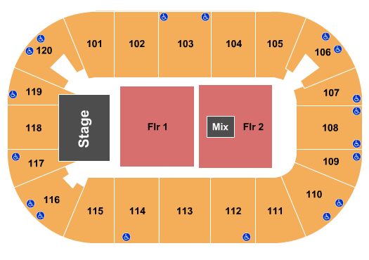 Agganis Arena Seating Chart: HAIM