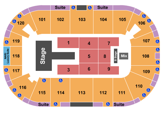 Agganis Arena Seating Chart: J Baldvin