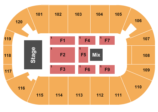 Agganis Arena Seating Chart