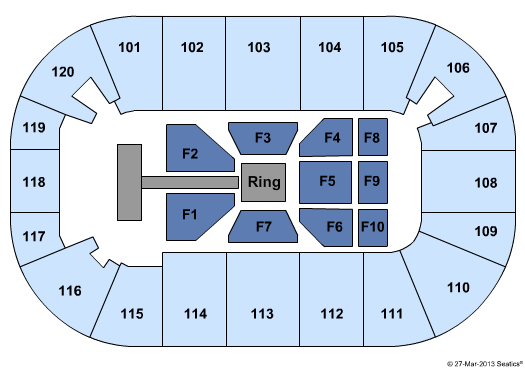 Agganis Arena Seating Chart