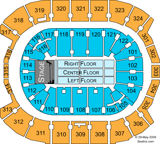 Air Canada Centre Seating Chart