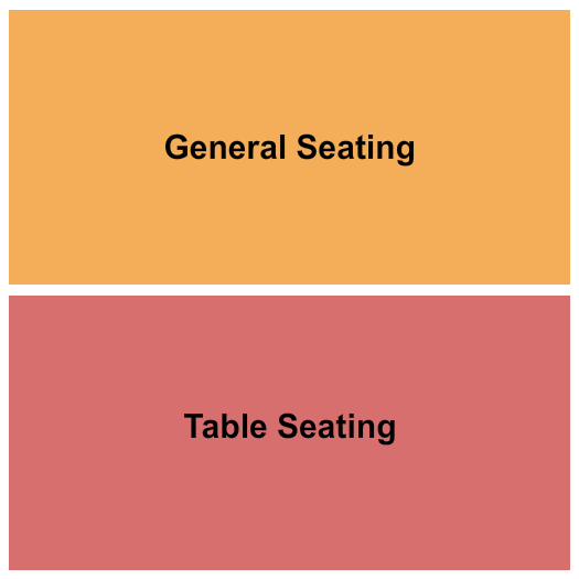 Al Larson Cultural Center Seating Chart: GA/Table
