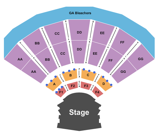 Alameda County Fairgrounds Seating Chart: Endstage 2
