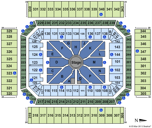 Alamodome Seating Chart