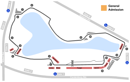 Albert Park Circuit Seating Chart: Formula1 2023