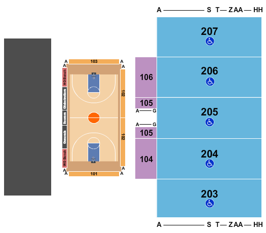 Alerus Center Seating Chart: Harlem Globetrotters