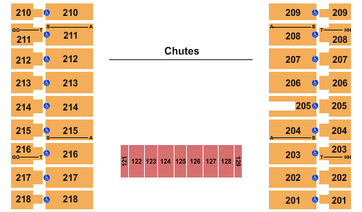 Alerus Center Seating Chart: PBR 3