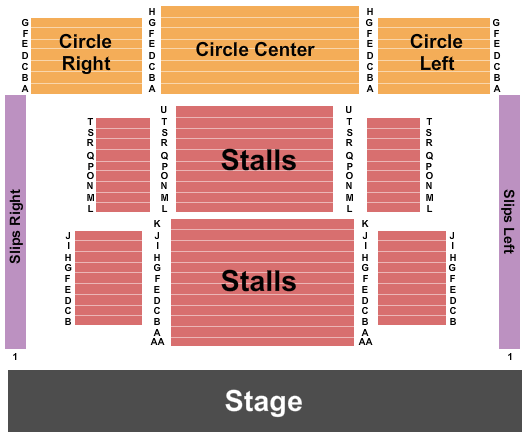 Alexandra Palace Seating Chart: Endstage 2