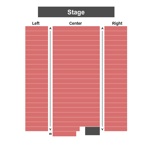 Algonquin Arts Theatre Seating Chart
