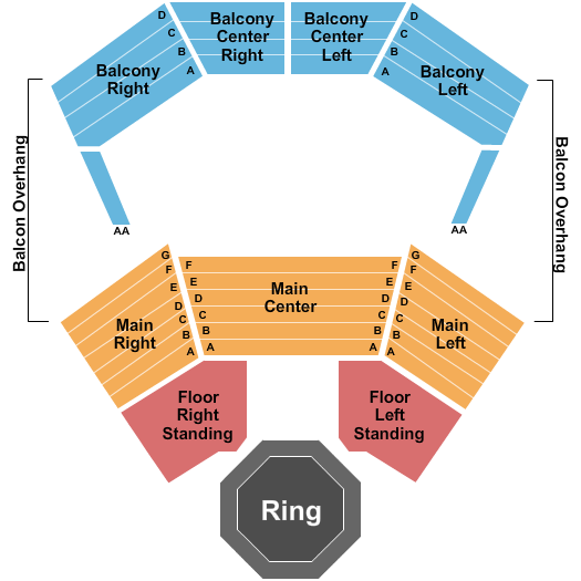 Algonquin College Commons Theatre Seating Chart: MMA