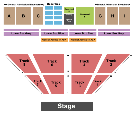 Allegany County Fairgrounds Seating Chart: Endstage