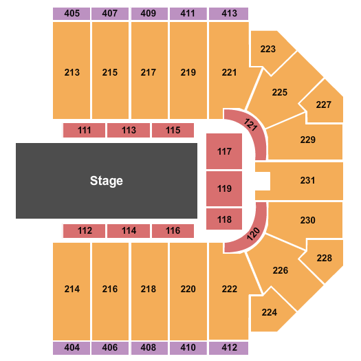 Allen County War Memorial Coliseum Seating Chart: Disney on Ice 2