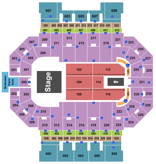 Allen County War Memorial Coliseum Seating Chart: Weird Al