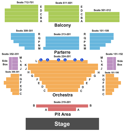 Allen Theatre Map