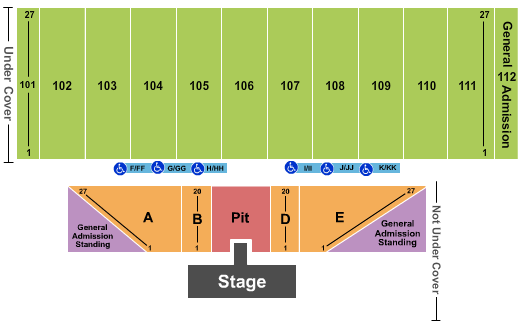 Allentown Fairgrounds Seating Chart: Thomas Rhett
