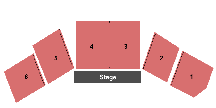 Alliance Convention Center Seating Chart: Endstage