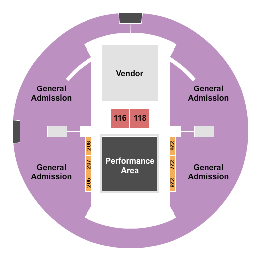 Alliant Energy Center - Veterans Memorial Coliseum Seating Chart: Strongman