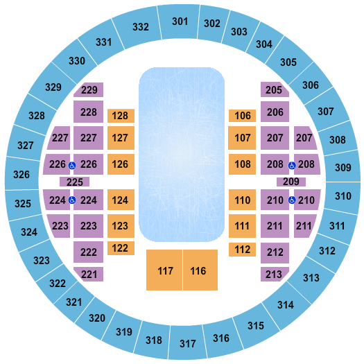 Consol Energy Center Seating Chart Disney On Ice