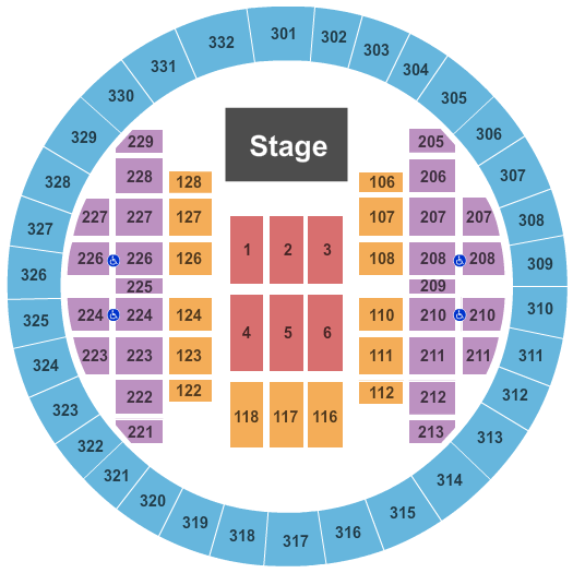 Consol Energy Seating Chart For Disney On Ice