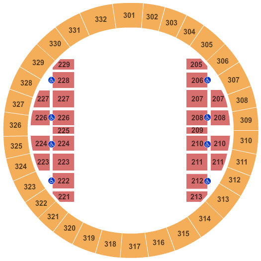 Coliseum At Alliant Energy Center Seating Chart