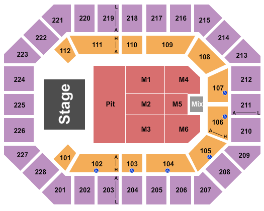 Alliant Energy PowerHouse Seating Chart: Parker McCollum