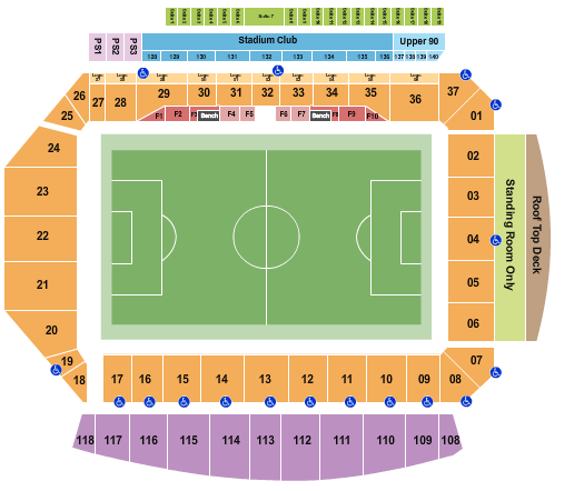 Allianz Field Seating Chart: Soccer 4