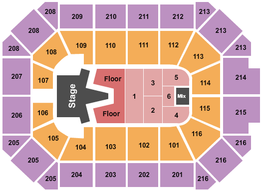 Allstate Arena Seating Chart: AJR