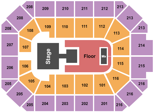 Allstate Arena Seating Chart: Ateez