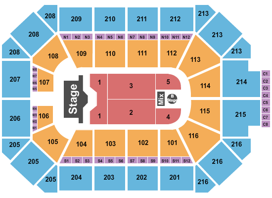 Allstate Arena Seating Chart: Aventura