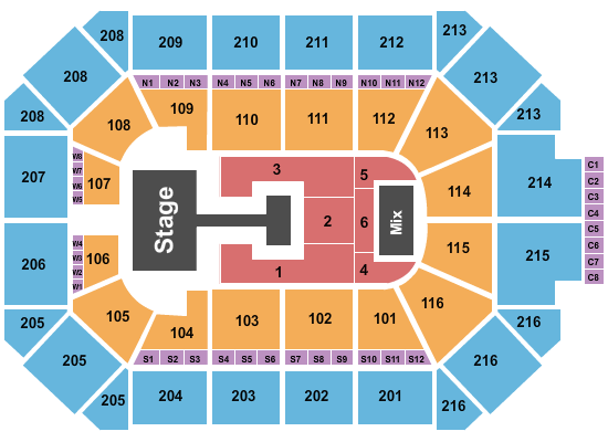 Allstate Arena Seating Chart: Babymonster