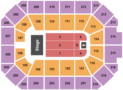 Allstate Arena Seating Chart: Barry Manilow