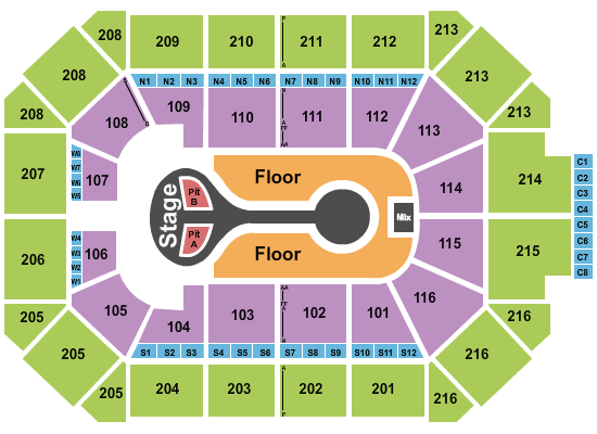 Allstate Arena Seating Chart: Benson Boone