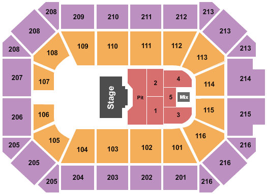 Allstate Arena Seating Chart: Billy Strings