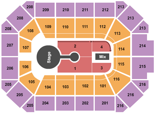 Allstate Arena Seating Chart Trans Siberian Orchestra