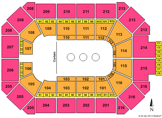 Allstate Arena Seating Chart